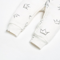 Комбинезон Крошка Я "Princess", рост 74-80 см, цвет бежевый