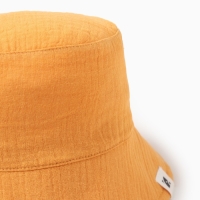 Панама детская, цвет оранжевый, размер 48 Панама детская, цвет оранжевый, размер 48