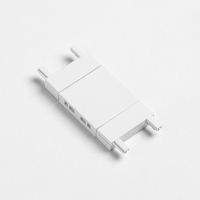 Коннектор ультратонкий i-образный белый 4,6х2,6х0,6 см Коннектор ультратонкий i-образный белый 4,6х2,6х0,6 см