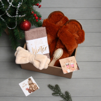 Набор подарочный Этель &laquo;Новый год: Hello winter&raquo; полотенце 30х60 см и аксессуары