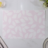 Салфетки сервировочные на стол Доляна «Розовое настроение», 4 шт, 45×30 см, цвет розовый Салфетки сервировочные на стол Доляна «Розовое настроение», 4 шт, 45×30 см, цвет розовый