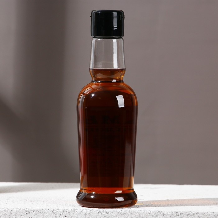 Гель для душа во флаконе коньяка &laquo;Настоящему мужчине&raquo;, 250 мл, аромат сандала и бергамота, Новый Год