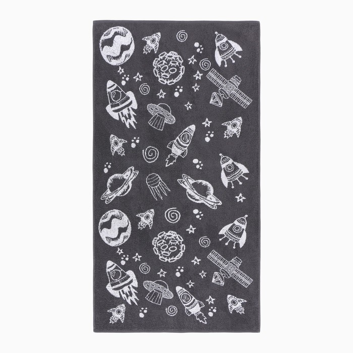 Полотенце махровое Полотенце махровое "Этель" Cosmotime, 70х130 см, 100% хлопок, 420гр/м2