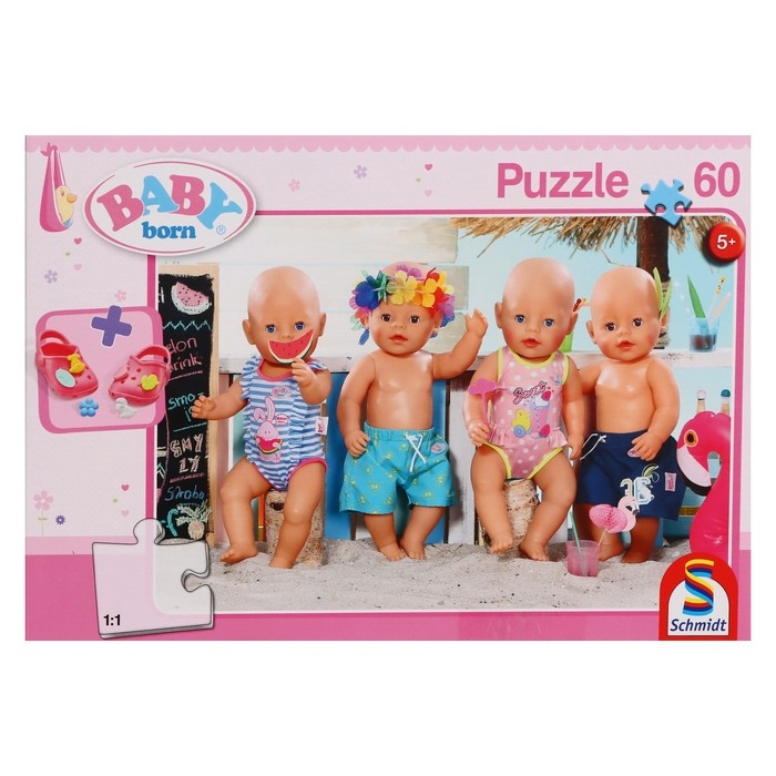 Пазл Baby «Лето», с подарком, 60 элементов Пазл Baby «Лето», с подарком, 60 элементов