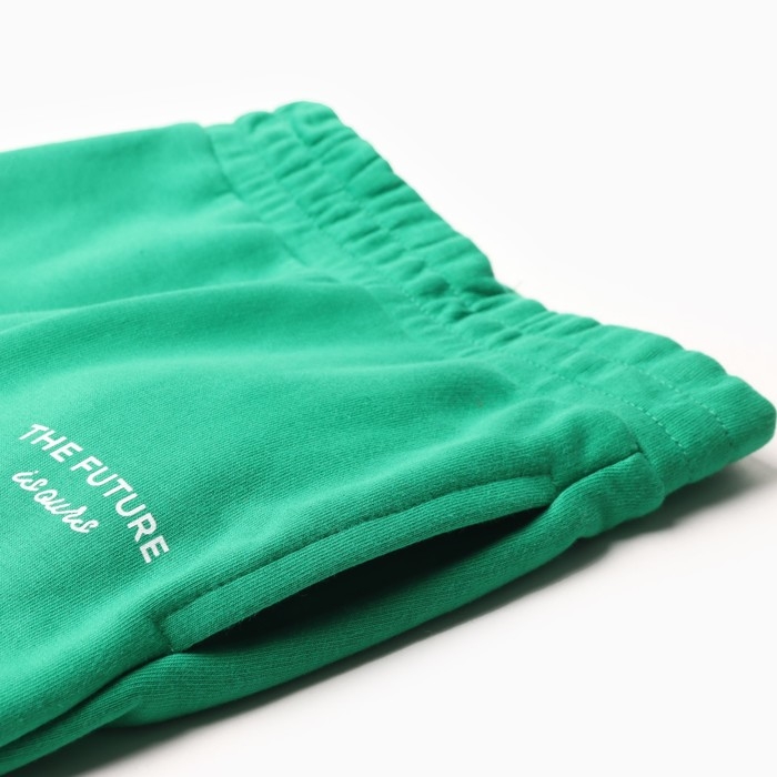 Костюм детский (лонгслив, брюки) KAFTAN Future р.36 (134-140), зеленый