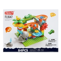 Конструктор Шарики «Кит-горка», 84 детали Конструктор Шарики «Кит-горка», 84 детали