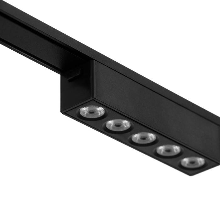 Светильник трековый ULTRA Светильник трековый ULTRA "Линза" LED 6Вт 3000K-5700К CRI90 черный 12,2х2,6х2,4см