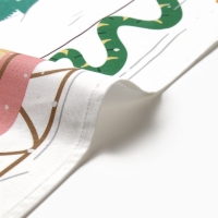 Новый год. Символ года. Змея. Полотенце Этель "Спешим с подарками" 40х73 см, 100% хлопок, саржа 190 г/м2