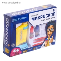 Игровой набор &laquo;Микроскоп&raquo;, увеличение Х80, световые эффекты, цвета МИКС