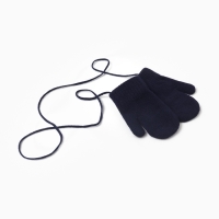 Варежки детские MINAKU, цвет темно-синий, 13.5 см Варежки детские MINAKU, цвет темно-синий, 13.5 см