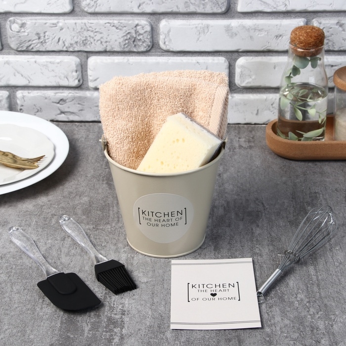 Набор подарочный Доляна "Kitchen the heart of our home"