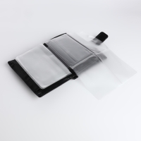 Портмоне мужское на магните 3 в 1, отдел для автодокументов, паспорта, цвет чёрный Портмоне мужское на магните 3 в 1, отдел для автодокументов, паспорта, цвет чёрный