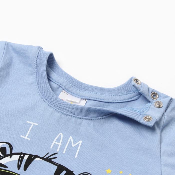 Футболка для мальчика, цвет голубой, рост 92 см Футболка для мальчика, цвет голубой, рост 92 см