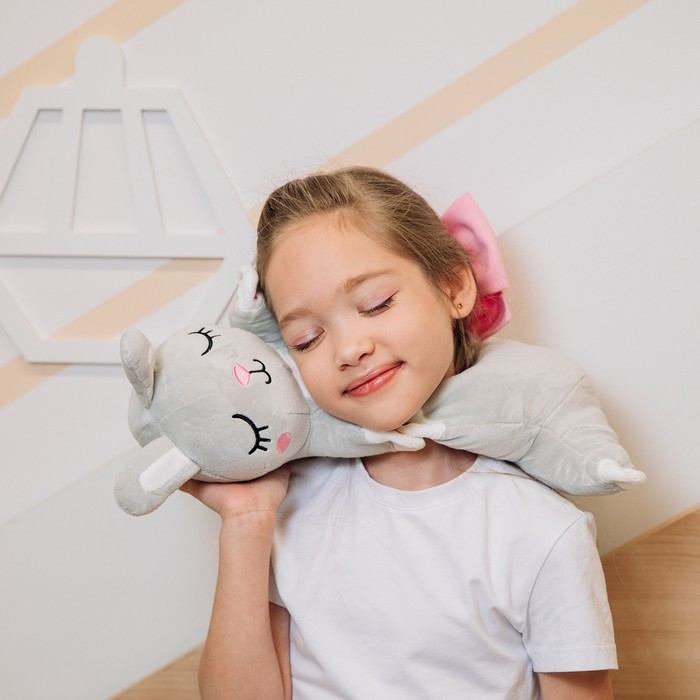 Подушка для путешествий мягкая игрушка &laquo;Зайка&raquo;, 70 см