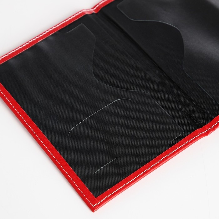 Обложка для паспорта, цвет красный Обложка для паспорта, цвет красный