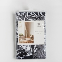 Комплект штор для кухни с подхватами Этель "Palm leaves" 149х180 см - 2 шт