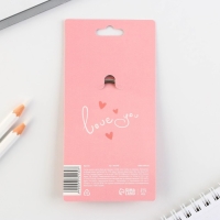 Брелок для ключей кожзам &laquo;Вместе навсегда&raquo;, 8,5 х 6 см