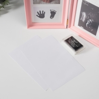 Фоторамка пластик 8х12 см "Наш малыш" розовая с рамкой для УЗИ 2х36,5х22,7 см Фоторамка пластик 8х12 см "Наш малыш" розовая с рамкой для УЗИ 2х36,5х22,7 см