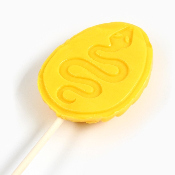 Новый год! Леденец на палочке, на открытке «Большого счастья», вкус апельсин, 24 г Новый год! Леденец на палочке, на открытке «Большого счастья», вкус апельсин, 24 г