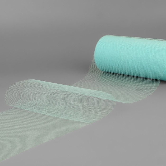 Фатин, 15 см, 11 &plusmn; 1 г/кв.м, 23 &plusmn; 1 м, цвет голубой №32