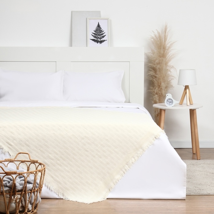 Плед Этель Warm evening 130*180см , 80%хлопок, 20% п/э Плед Этель Warm evening 130*180см , 80%хлопок, 20% п/э