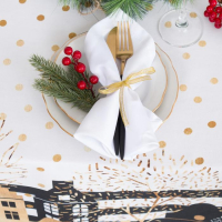 Скатерть &laquo;Этель: Золотой город&raquo;, 110 &times; 147 см с ГМВО, 100 % хлопок, саржа, 190 г/м&sup2;