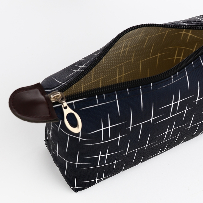 Косметичка на молнии, цвет синий Косметичка на молнии, цвет синий