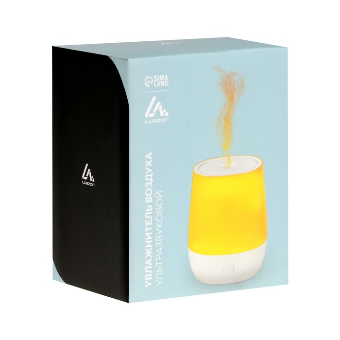Увлажнитель воздуха Luazon HM-16, ультразвуковой, 125 мл, 1 Вт, USB Type-C, белый Увлажнитель воздуха Luazon HM-16, ультразвуковой, 125 мл, 1 Вт, USB Type-C, белый