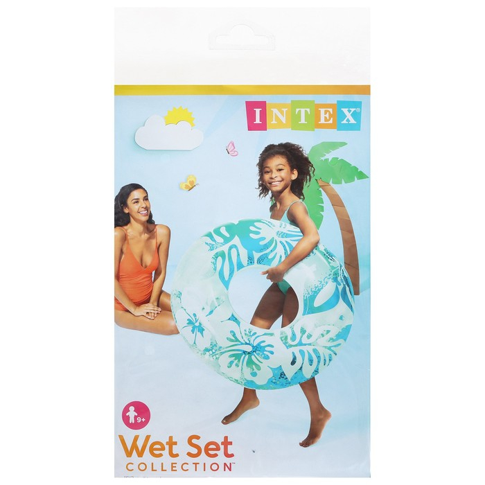 Круг для плавания «Перламутр», от 9 лет, цвет МИКС, 59251NP INTEX Круг для плавания «Перламутр», от 9 лет, цвет МИКС, 59251NP INTEX