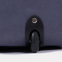 Сумка дорожная на колёсах, отдел на молнии, отдел для обуви, 3 наружных кармана, длинный ремень, цвет серый Сумка дорожная на колёсах, отдел на молнии, отдел для обуви, 3 наружных кармана, длинный ремень, цвет серый