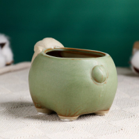 Горшок "Лаки Овечка" 11х9х8см Горшок "Лаки Овечка" 11х9х8см