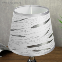 Лампа настольная 58082/1 1х40Вт Е27 хром 20х20х35 см RISALUX Лампа настольная 58082/1 1х40Вт Е27 хром 20х20х35 см RISALUX