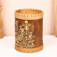 Туес «Деревня ", соль, 10 х 10 х 14 см Туес «Деревня ", соль, 10 х 10 х 14 см