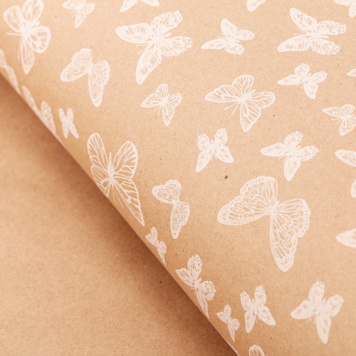 Бумага упаковочная крафт в рулоне «Легкость», 0,7 х 8 м Бумага упаковочная крафт в рулоне «Легкость», 0,7 х 8 м