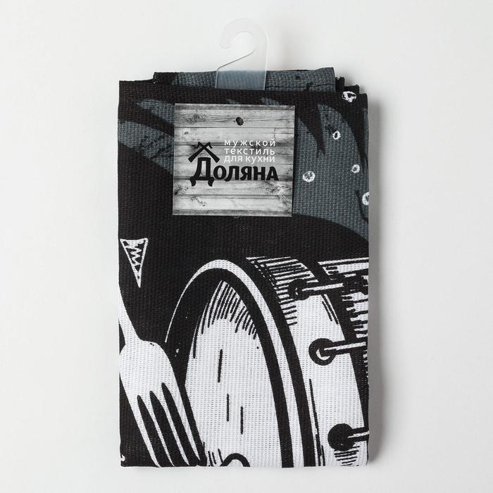 Полотенце кухонное &laquo;Rock'n'roll&raquo; 35х60 см