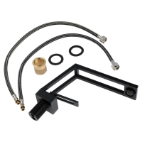 Смеситель для раковины ZEIN Z3884, однорычажный, интерьерный, высота 15 см, латунь, черный Смеситель для раковины ZEIN Z3884, однорычажный, интерьерный, высота 15 см, латунь, черный