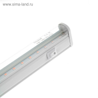 Фитосветильник светодиодный Uniel, 10 Вт, 560 мм, IP40, 220 В, мультиспектральный, с выкл. Фитосветильник светодиодный Uniel, 10 Вт, 560 мм, IP40, 220 В, мультиспектральный, с выкл.