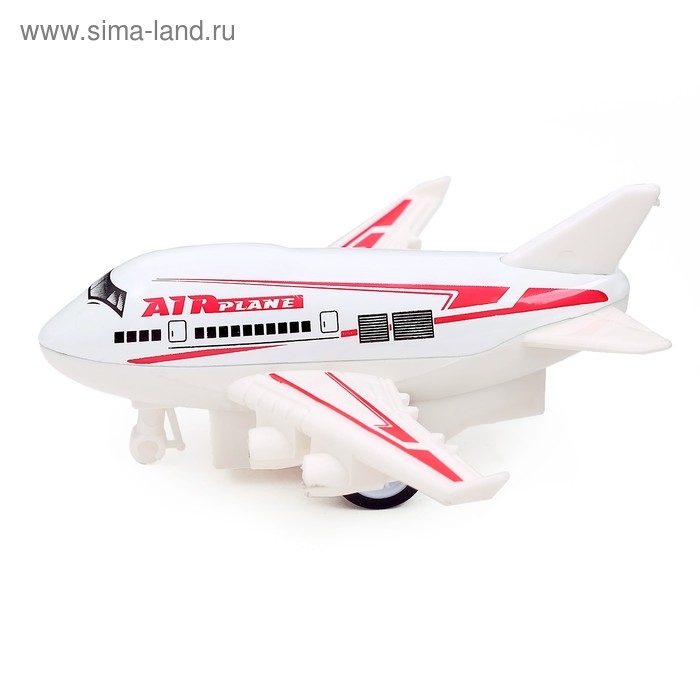 Самолёт металлический &laquo;Лайнер&raquo;, инерционный, МИКС