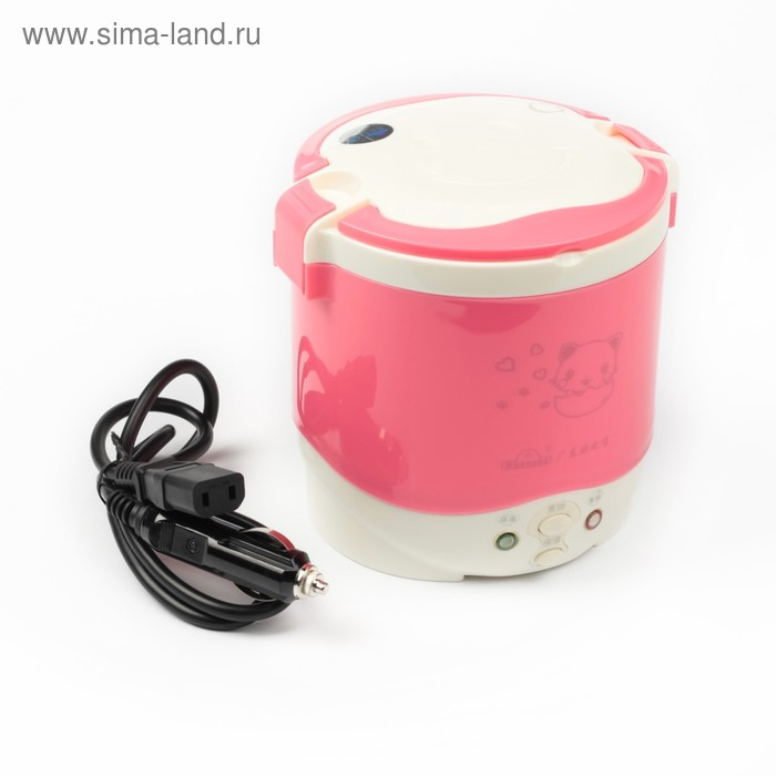 Контейнер для пищи 12 В с функцией мультиварки 1 л, 150 Вт, микс Контейнер для пищи 12 В с функцией мультиварки 1 л, 150 Вт, микс