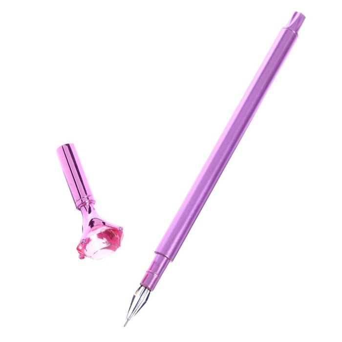 Ручка гелевая-прикол Ручка гелевая-прикол "Кристалл", МИКС