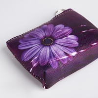 Кошелёк женский на молнии, цвет фиолетовый Кошелёк женский на молнии, цвет фиолетовый