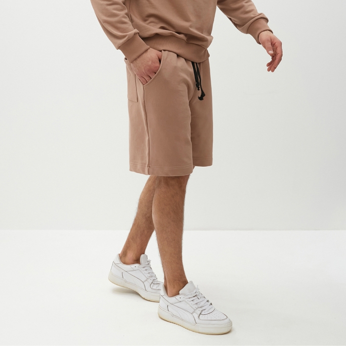 Шорты мужские MINAKU: Casual Collection MAN цвет бежевый ,р-р 46