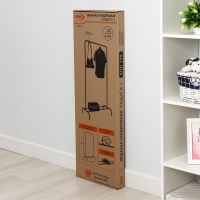 Вешалка напольная для одежды &laquo;Радуга&raquo;, 82&times;39&times;147 см, цвет белый