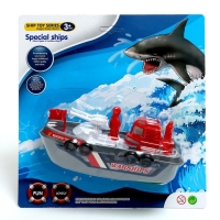 Катер &laquo;Патруль&raquo;, работает от батареек