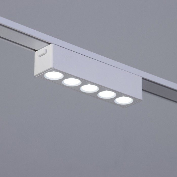 Светильник трековый ULTRA Светильник трековый ULTRA "Линза" LED 6Вт 3000K-5700К CRI90 белый 12,2х2,6х2,4см