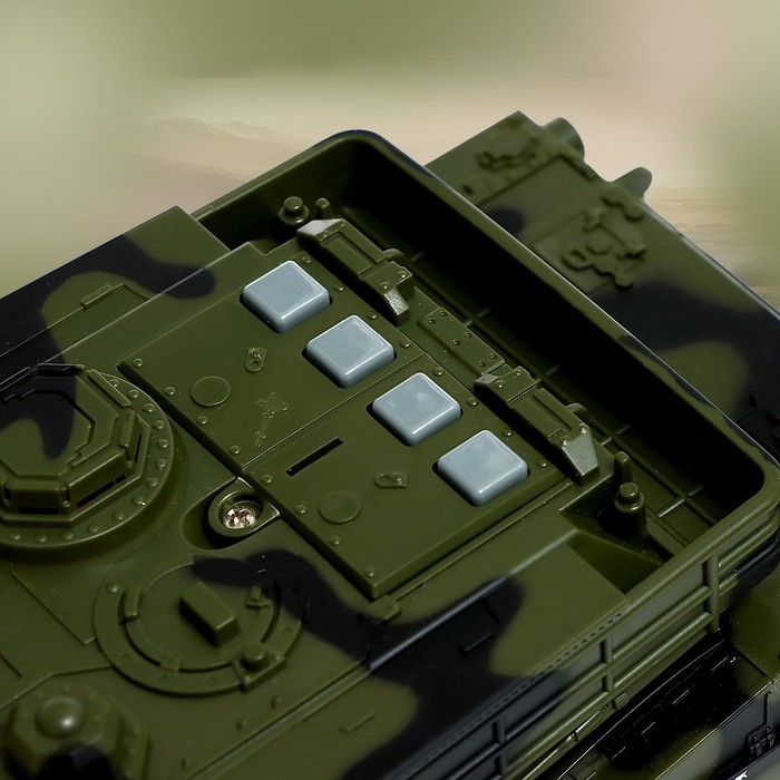 Танк инерционный «Армия», 1:16, свет и звук Танк инерционный «Армия», 1:16, свет и звук