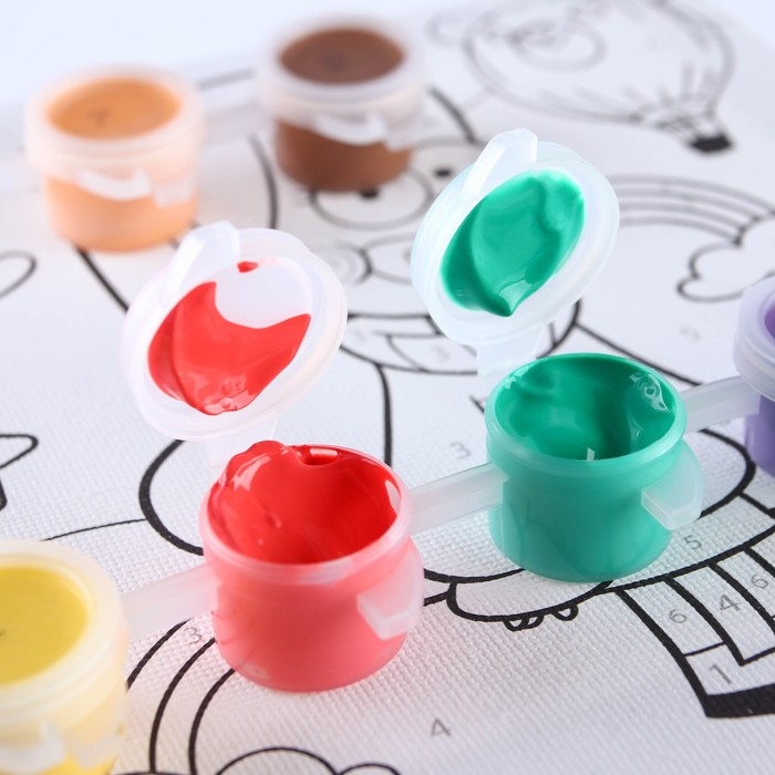 Картина по номерам для детей Картина по номерам для детей "Мэйбл" 15х15 см, Гравити Фолз