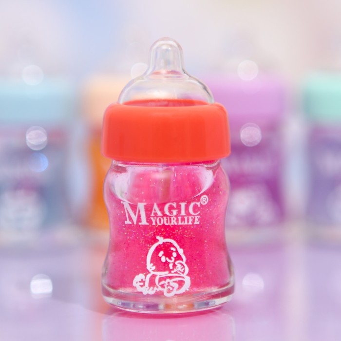 Блеск для губ &laquo;Детская бутылочка&raquo;, микс цветов и ароматов