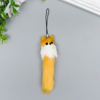 Пушистик на подвеске "Лиса" h=9 см цвета МИКС Пушистик на подвеске "Лиса" h=9 см цвета МИКС