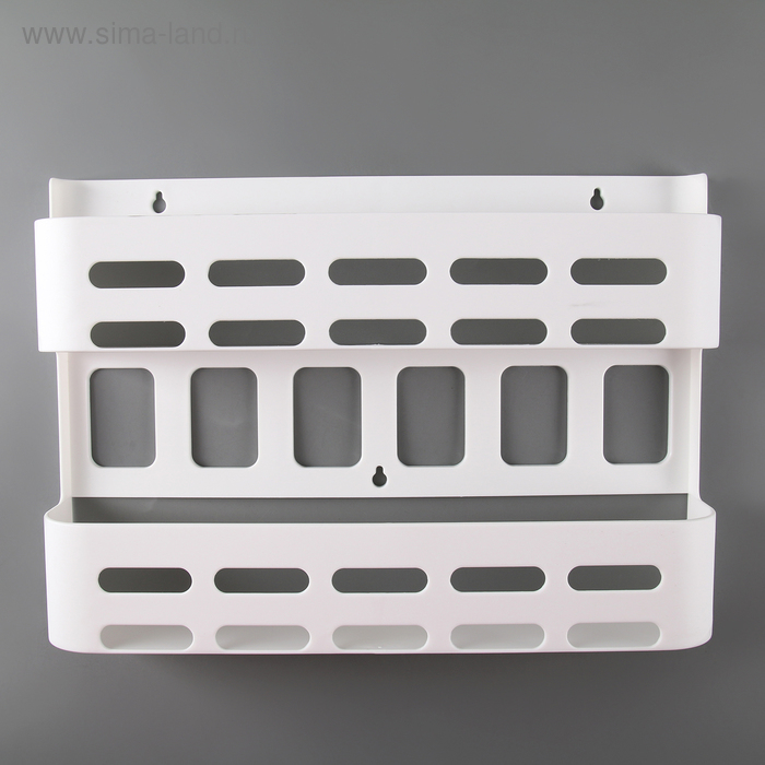 Органайзер навесной для специй, цвет белый Органайзер навесной для специй, цвет белый